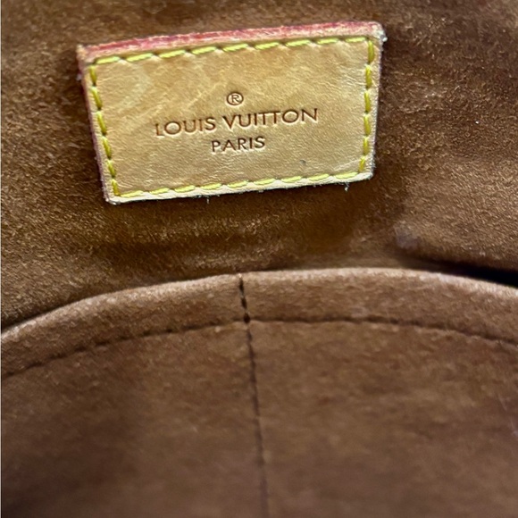 Louis Vuitton Brown and Tan Monogram Shoulder Bag - Picture 6 of 10